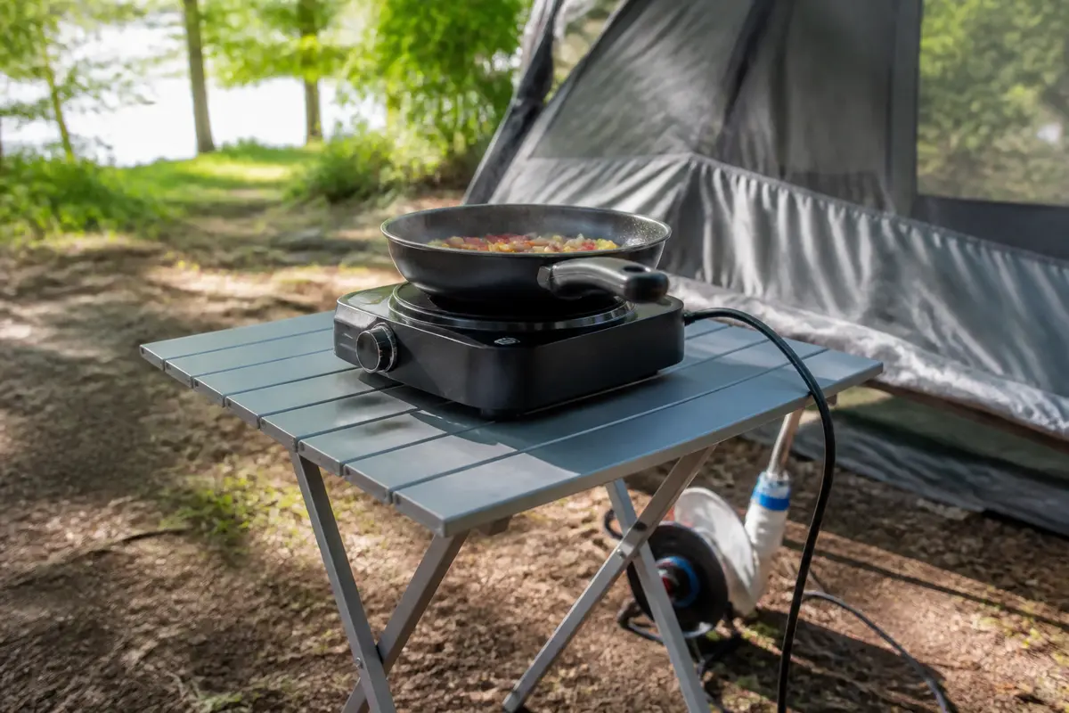 Camping plaque électrique : Guide pratique pour choisir et cuisiner
