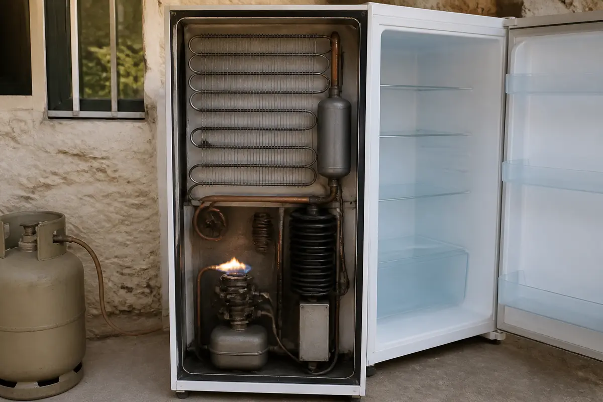 Fonctionnement du frigo au gaz : guide essentiel et astuces